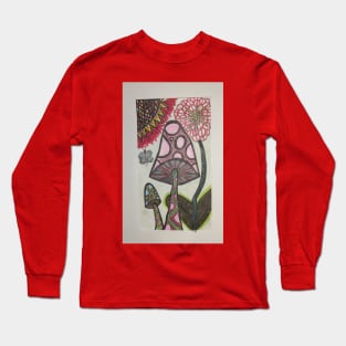 Hand drawn by JJ Long Sleeve T-Shirt